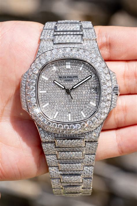 patek philippe nautilus men& 39|patek philippe nautilus full diamond.